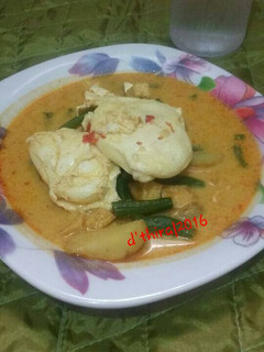 Foto resep Gulai Ceplok Telur