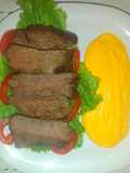 Solomillo de ternera con puré de zanahoria