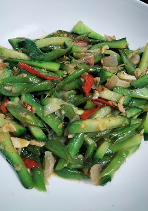 Foto resep Tumis labu siam + buncis