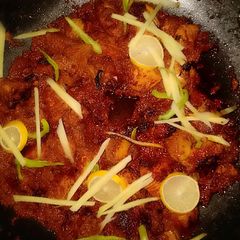 A picture of Chicken masala boti.