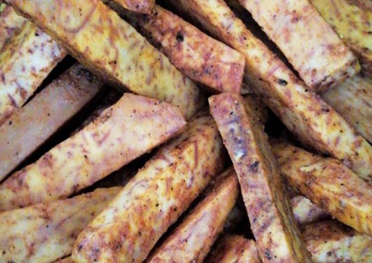 NDUMA (ARROW ROOT) BAKED FRIESπππ