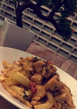 صورة لوصفة بطاطا بالشيش