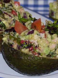 Una foto de Ensalada de aguacate