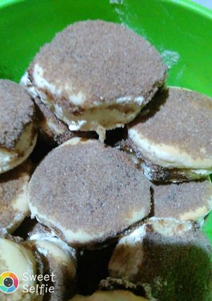 Una foto de Tortitas negras fácil y económicas