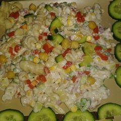 A picture of Cold Pasta Salad.