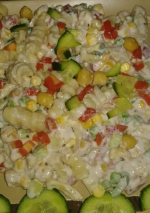 A picture of Cold Pasta Salad.