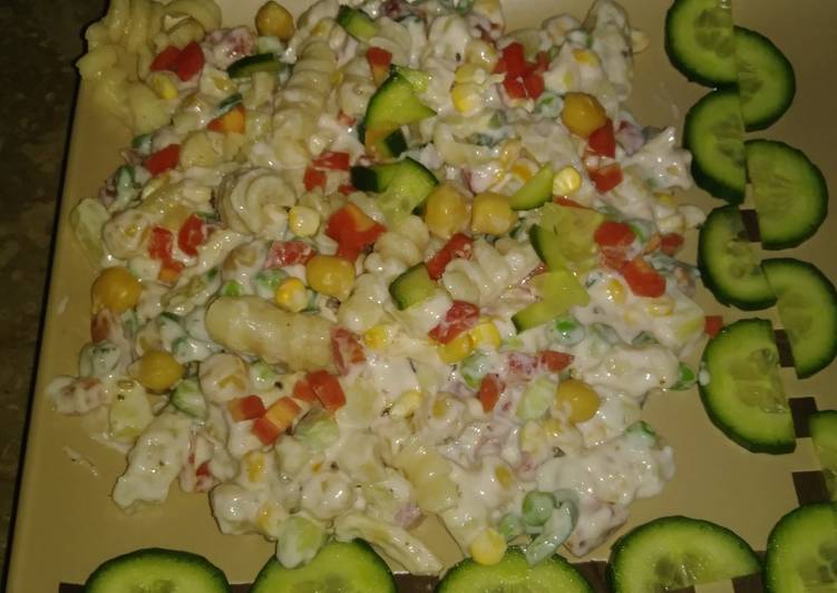 Easiest Way to Make Homemade Cold Pasta Salad