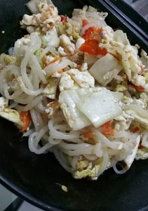 Foto resep Indomie (shirataki noodles) nano nano
