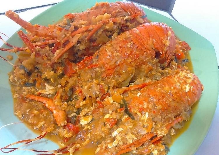 Cara mudah memasak Lobster Bumbu Sederhana, Menggugah Selera