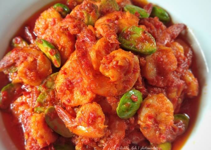 Balado Udang Pete