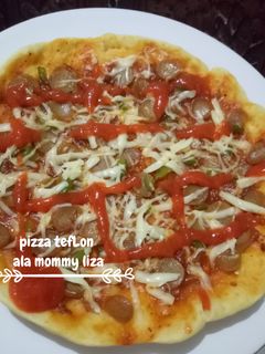 Foto resep Pizza Teflon instan