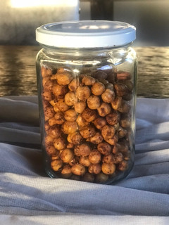 Una foto de Snack saludable de garbanzos