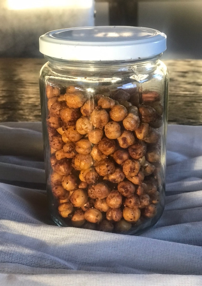 Una foto de Snack saludable de garbanzos