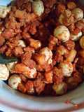 Sambel goreng tempe telor puyuh