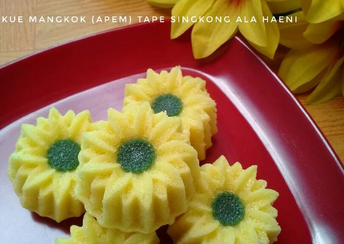 Resep Kue Mangkok Apem Tape Singkong Oleh Haeni Cookpad