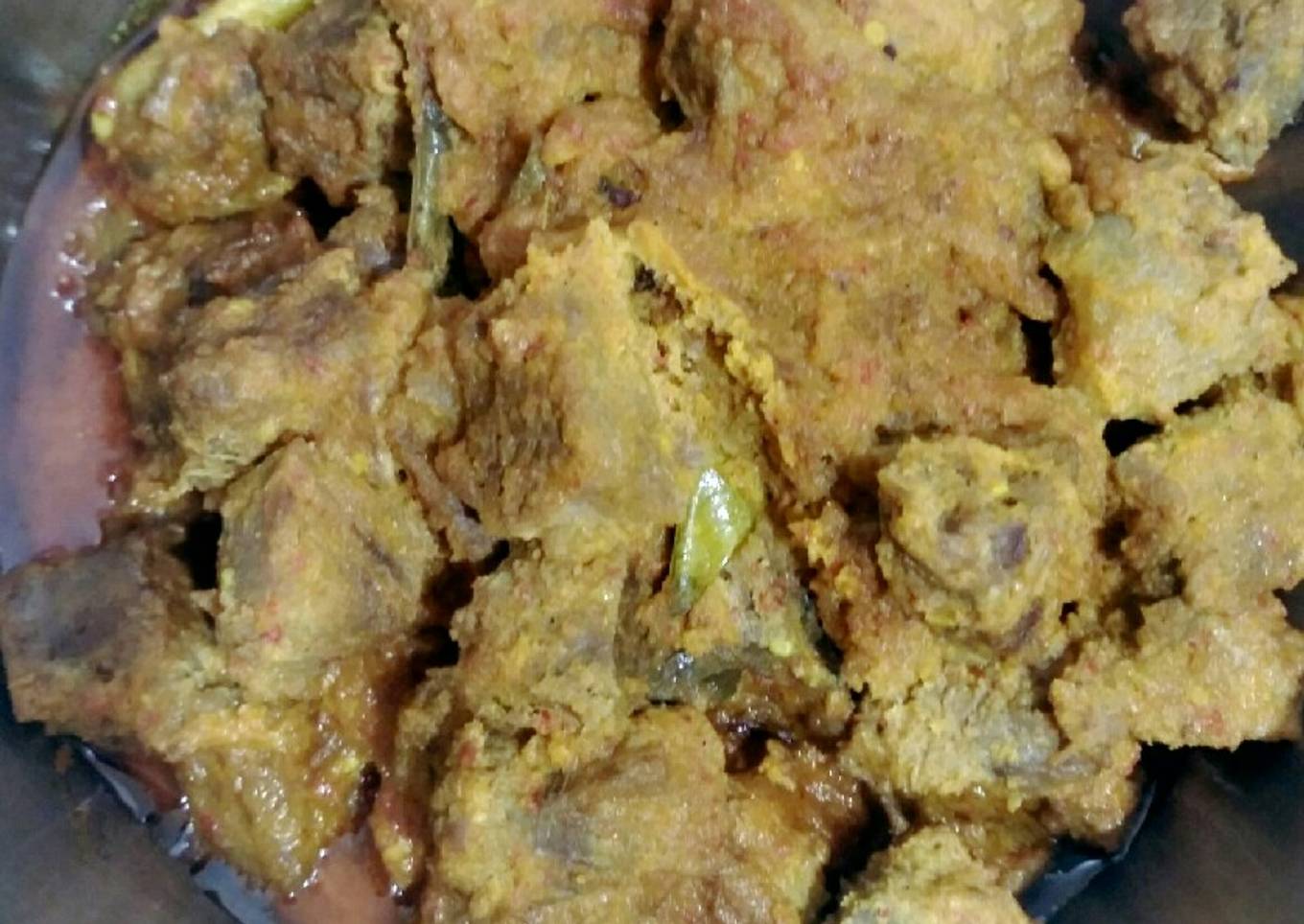 Rendang daging versi jadul