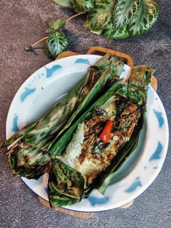Foto resep Nasi Bakar Kemangi Isian Tongkol Suwir