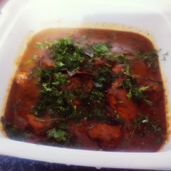 A picture of Fish curry.
