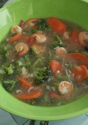 Foto resep Tumis brokoli wortel saus tiram
