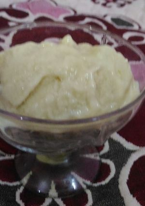 A picture of Bottle gourd ice cream.