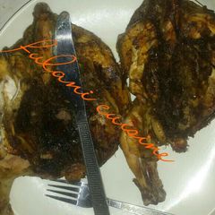 Home made bake chicken A picture of Home made bake chicken.