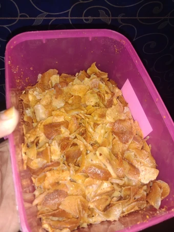 Langkah Gampang Menyiapkan Resep Keripik Singkong Bon Cabe yang Lezat Sekali Anti Ribet, Bikin Ngiler