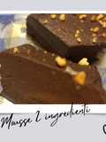 Mousse 2 ingredienti (banana e cioccolato)