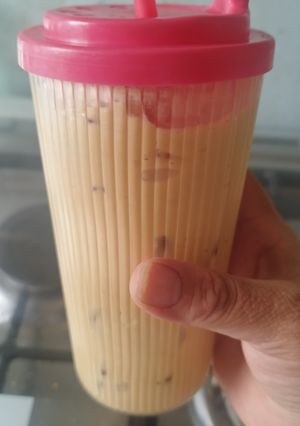 Una foto de Batido de Lúcuma con Kéfir