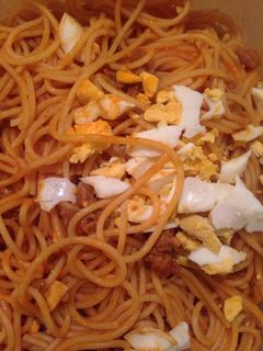 Una foto de Espaguetis con carne