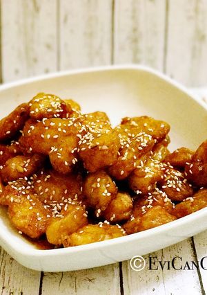 Foto resep Ayam saos ala Korea/ asin manis