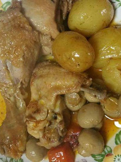 Una foto de Pollo a la cerveza