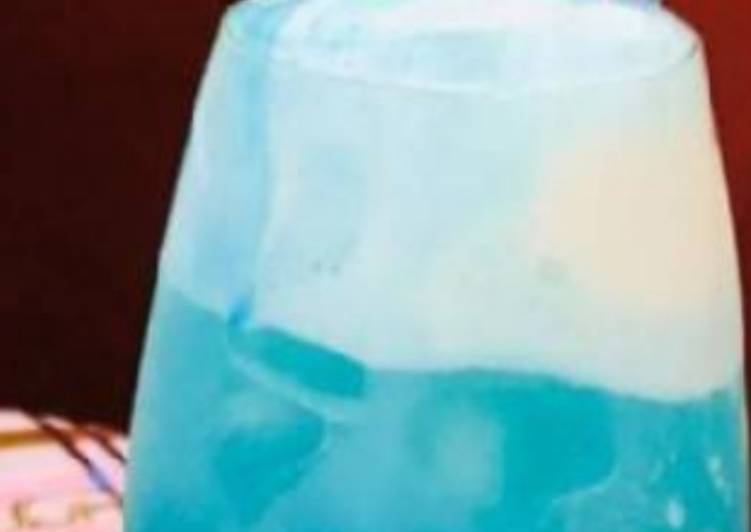 Easiest Way to Make Quick Blue lagoon mocktail