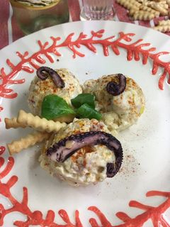 Una foto de Ensaladilla de pulpo
