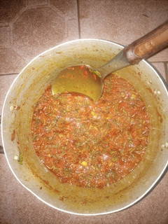A picture of Spinach Vegetable Stew.