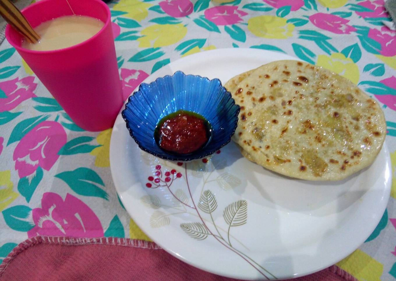 Indian Aloo paratha
