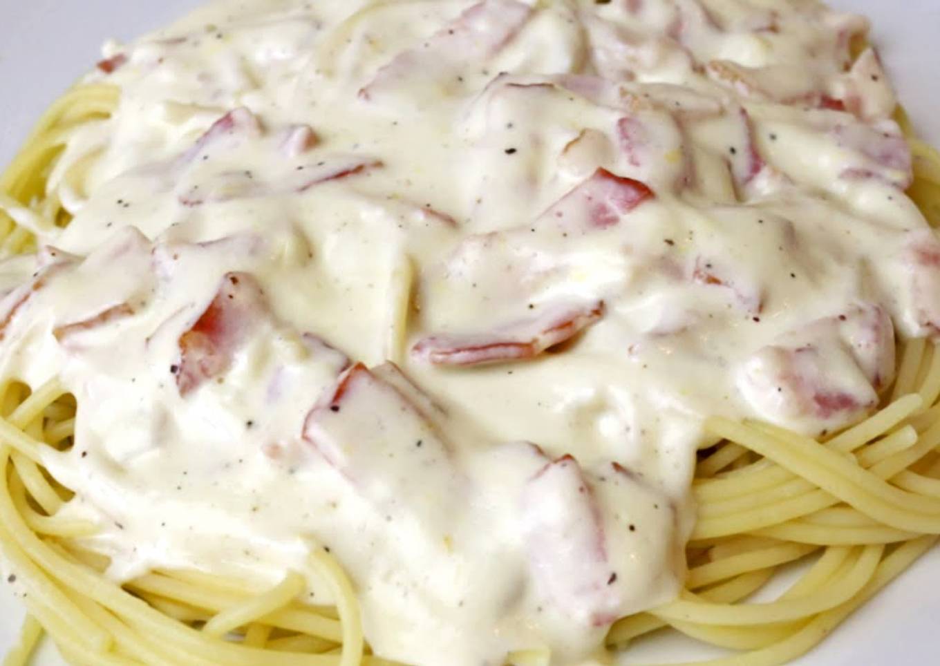 Espaguetis carbonara
