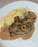 Lomo al champiñón