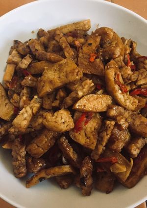 Foto resep Orek tahu tempe