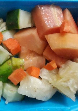 A picture of Mixed fruits.