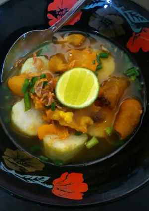 Foto resep Lontong Kikil