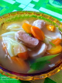 Foto resep Sop bening baso daging