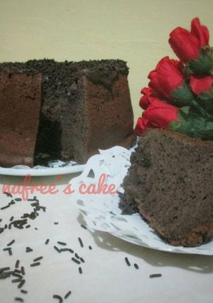 Foto resep Choco chiffon cake