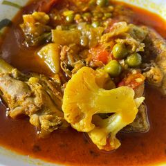 Chicken stew A picture of Chicken stew.