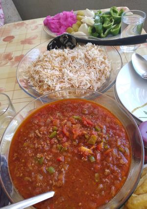 صورة لوصفة رز وكواج