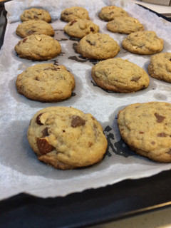 A picture of Soft Chewy Choco Cookies.