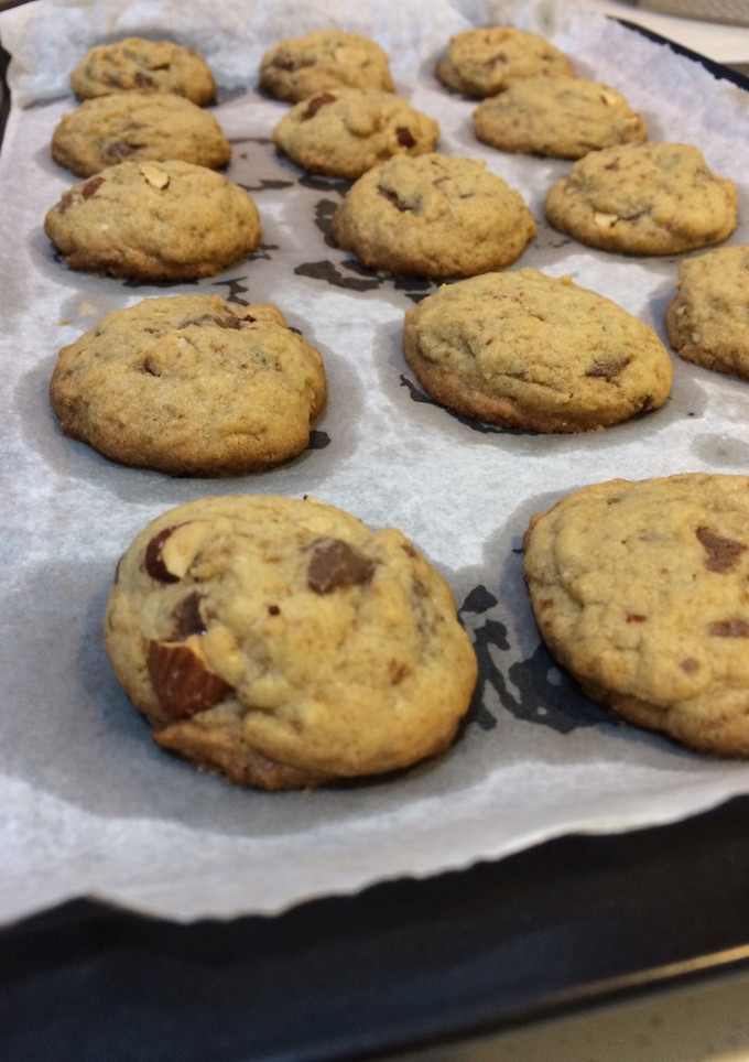 A picture of Soft Chewy Choco Cookies.