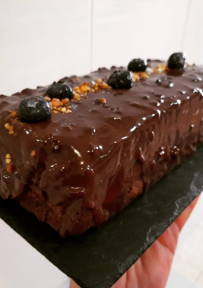 Una foto de Plumcake de chocolate y jengibre