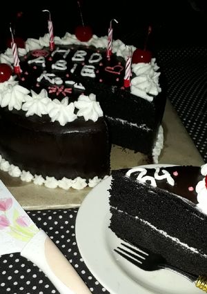 Foto resep Black forest cake ultah
