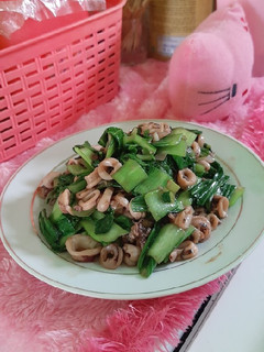 Foto resep Oseng Sawi Cumi Simple