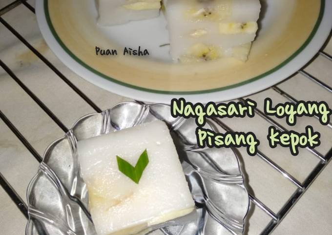 Resep Nagasari Loyang Pisang Kepok Oleh Puan Aisha Cookpad